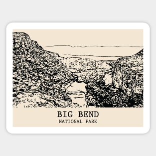 Big Bend National Park Sticker